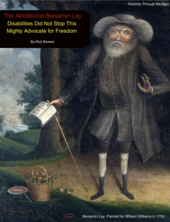 Image of the abolitionist Benjamin Lay. Painted by William Williams in 1750