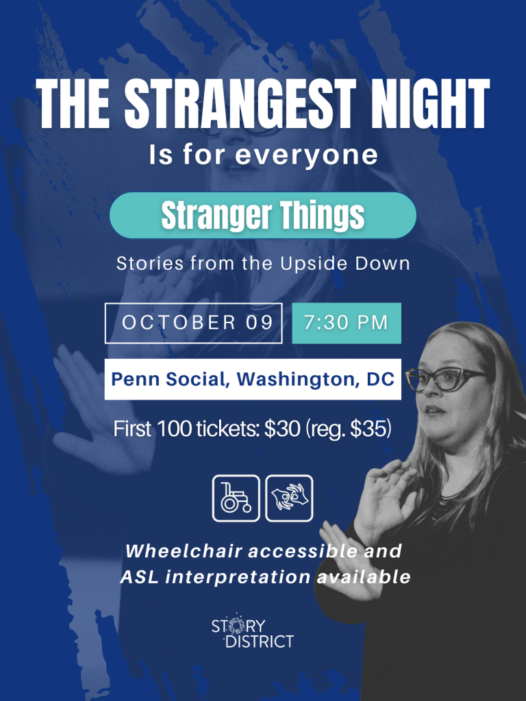 Stranger Things graphic announcement